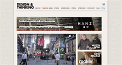 Desktop Screenshot of designthinkingmovie.com